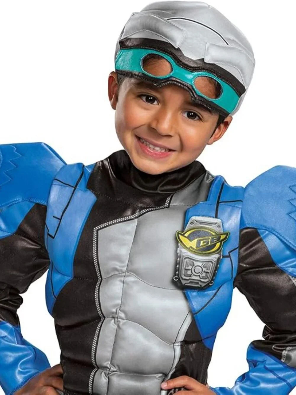 NWT Power Rangers Silver Ranger Beast Morphers Costume 2T